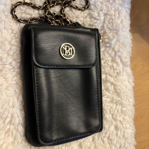 Badgley Mischka Mini Purse And Phone Case in Black